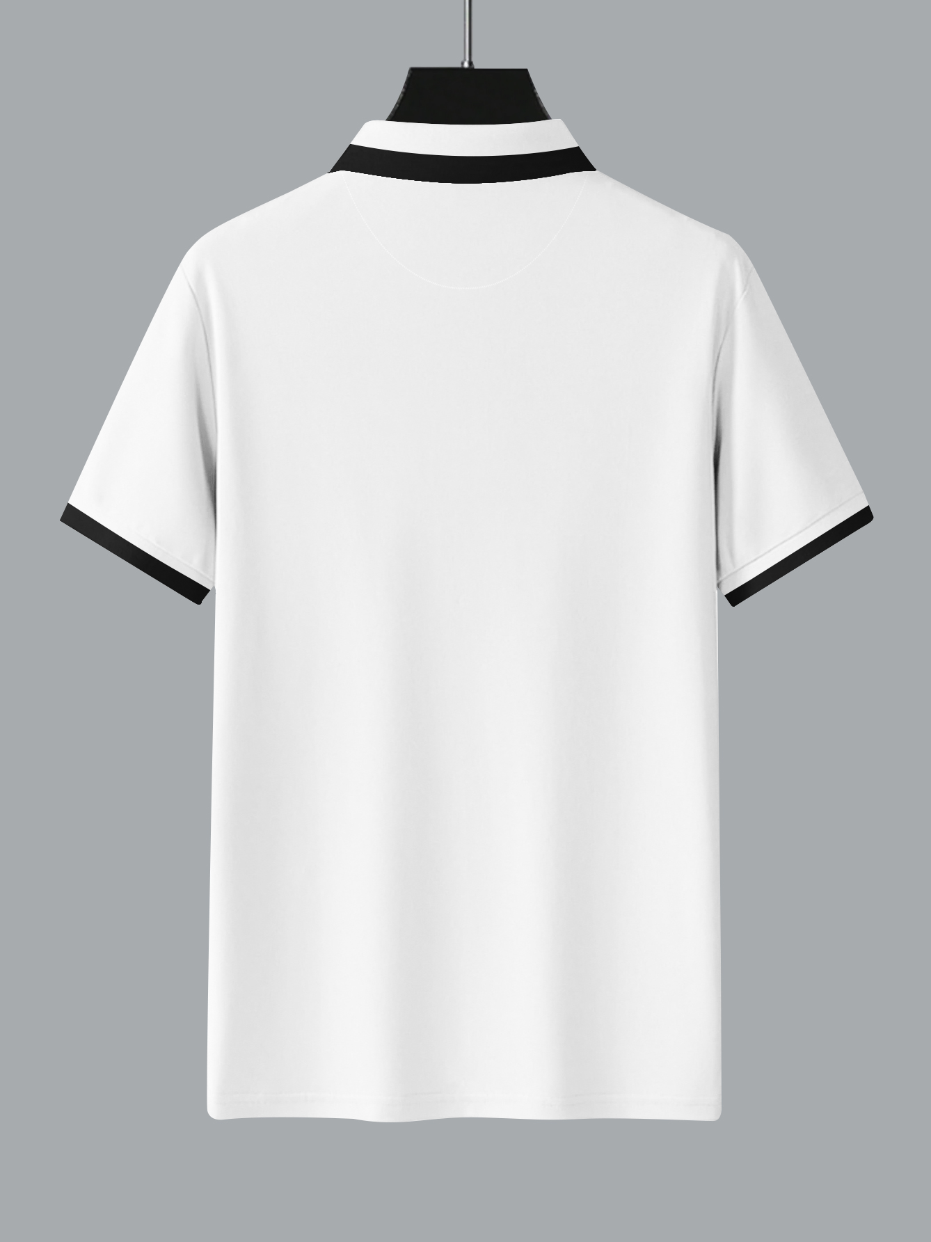 Armani White Lycra Polo Shirt for Mens - Image 4