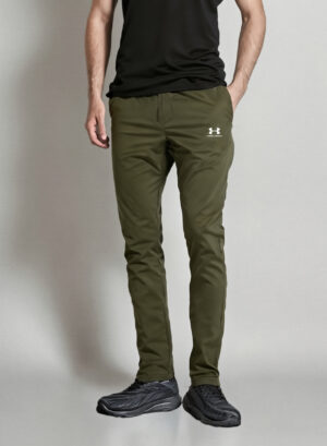 Under Armour Men’s Stretchable Lycra Training Trousers Olive Green Colour