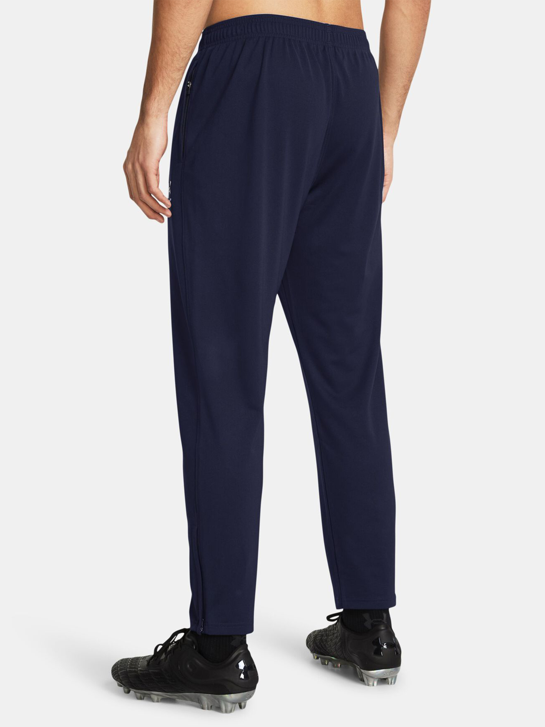 Adidas Men’s Stretchable Lycra Training Trousers Blue Colour - Image 3