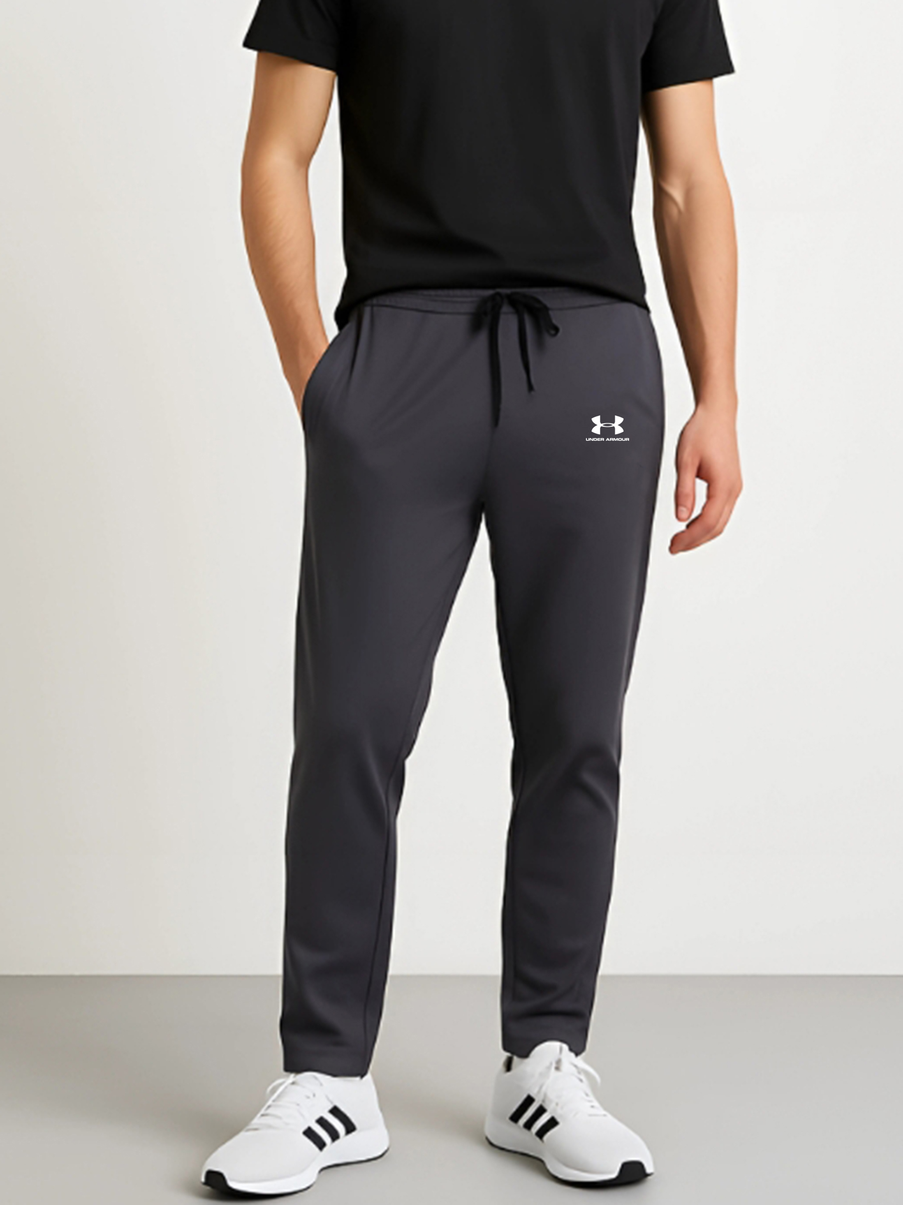 Under Armour Men’s Stretchable Lycra Training Trousers Grey Colour