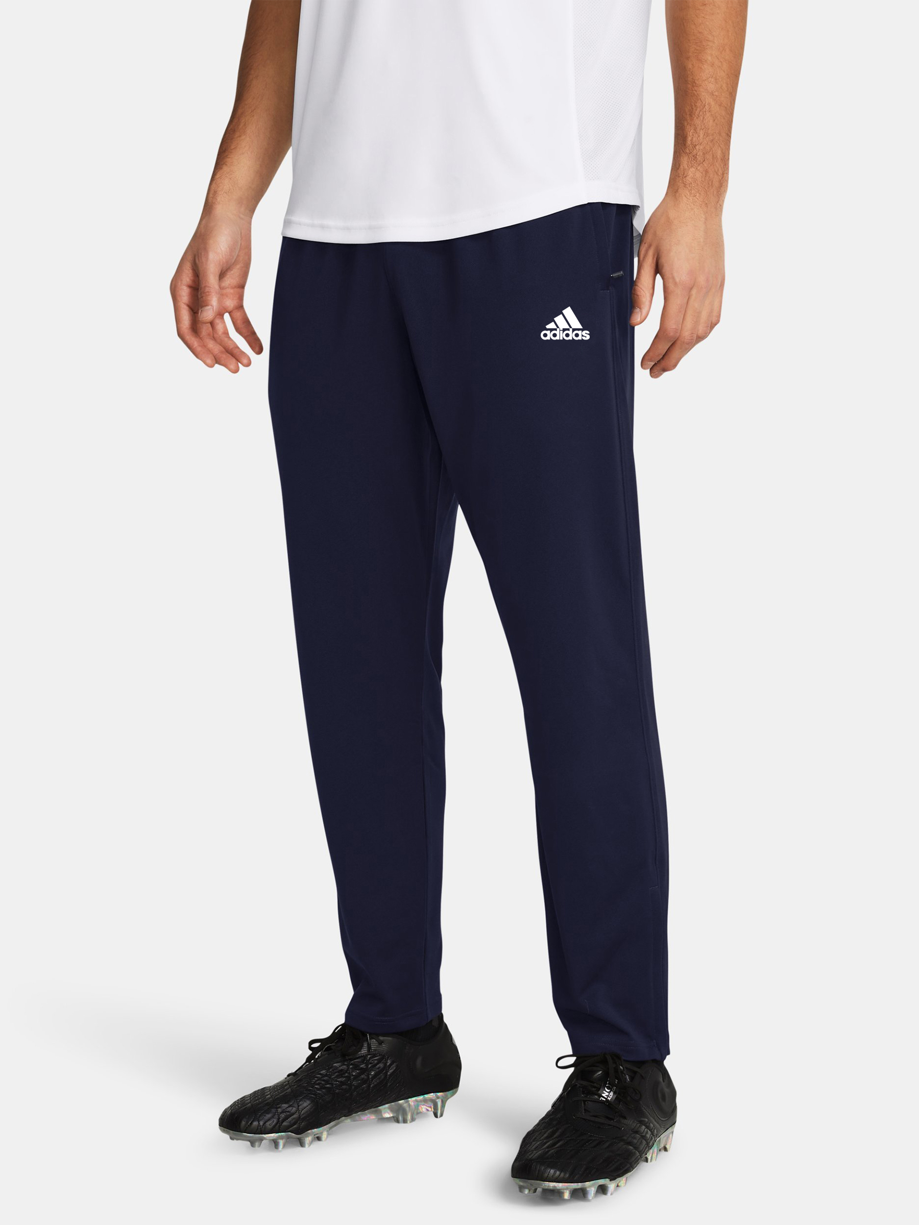 Adidas Men’s Stretchable Lycra Training Trousers Blue Colour